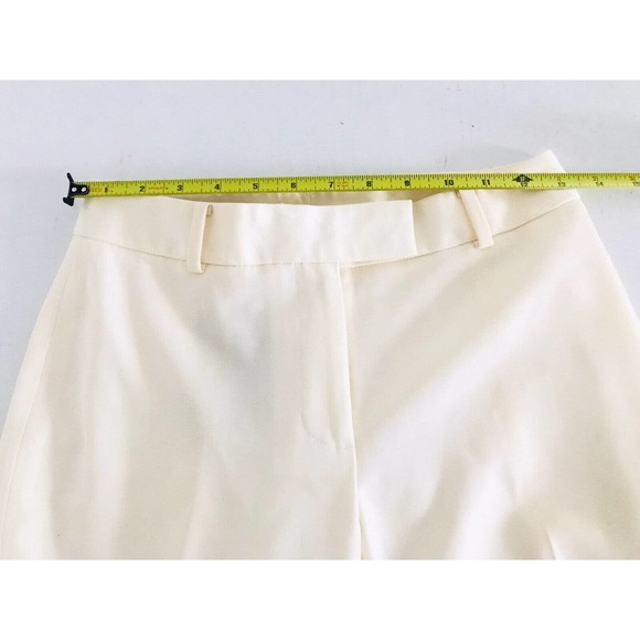 Brooks Brothers | Caroline Fit Wool Trouser Womens Petites 0P Beige Straight - Picture 6 of 12